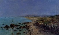 Douarnenez stranden och Bay 1897