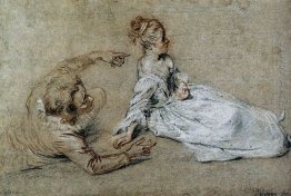 sitting couple