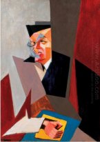 Portret van Tristan Tzara