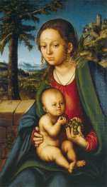 Virgin And Child With A Bunch Of Grapes 1510