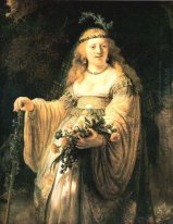 Saskia Van Uylenburgh In arcadico Costume 1635