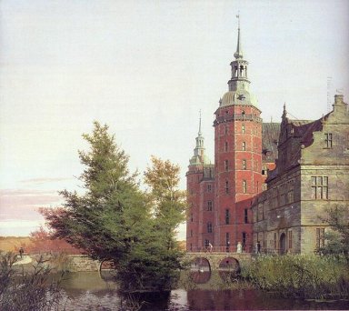 Frederiksborg Castle Gezien vanuit het noordwesten