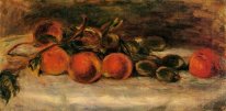 Still Life With Peaches And Chestnuts