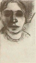 Peasant Woman Head 1885 1