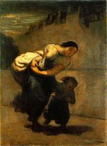 The Burden The Laundress 1853