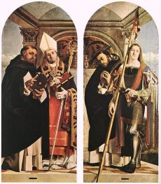 Sts Thomas Aquinas And Flavian Sts Peter The Martyr And Vitus 15