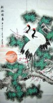 Crane - Pine - Chinese Painting