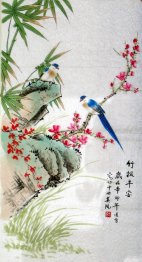 Bamboo&Birds - Chinese Painting