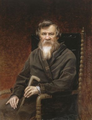 Ritratto dello storico Mikhail Petrovich Pogodin 1872