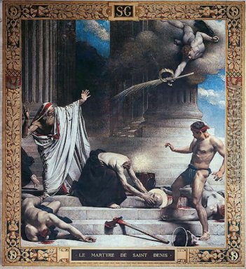 Martyrskap av St Denis