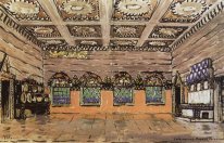 Refektorium des Hauses von Ivan Khovansky 1910