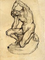 Kneeling Ecorche 1887