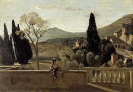 View Of Tivoli After Corot