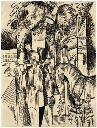 in the zoological garden 1914