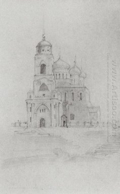 Cathédrale de l\'Assomption à Vladimir 1860