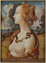 Porträtt av Simonetta Vespucci som Cleopatra