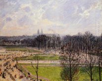 the tuileries gardens winter afternoon 1899