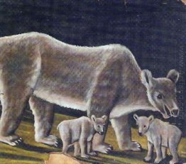 The White Bear With Cubs 1912