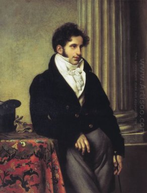 Porträt von Sergei Uvarov 1816