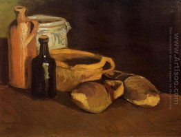 Still Life With Clogs And Pots