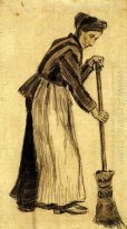 Woman With A Broom 1882