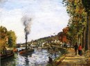 O Seine em 1871 marly