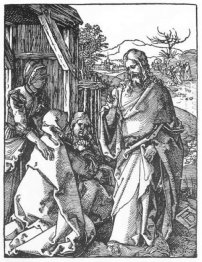 christ taking leave of his mother 1511