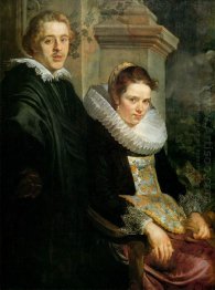 Portrait Of A Young Married Couple 1620