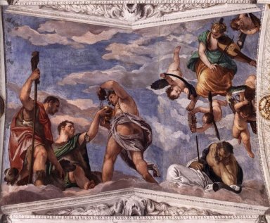 Bacchus Vertumnus und Saturn 1561