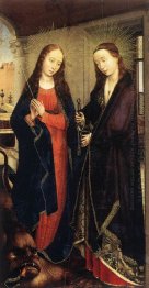 Saints Margaret And Apollonia 1450