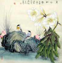 Birds-Flower - Chinese Painting