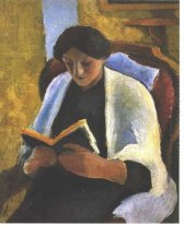 reading woman