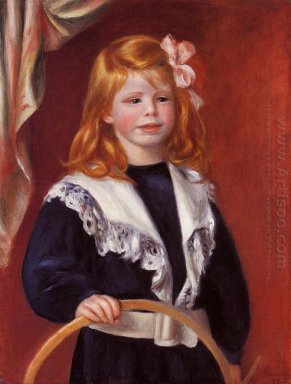 Portret van Jean Renoir Kind Met Een Bandijzer 1898