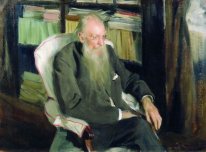 Portrait Of The Writer D L Mordovtsev 1901