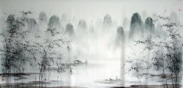 River - Chinese Painting