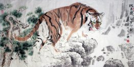 Tiger - la pintura china