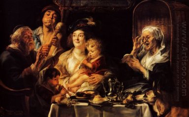 Come il vecchio Sang Così il giovane tubo 1638