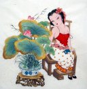 Belle dame - Peinture chinoise