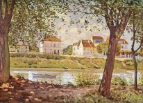 Dorf am Ufer der Seine 1872