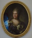 Portrait de Catherine II. Répétez version d'un portrait (après l