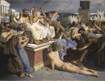 Pheidippides giving word of victory