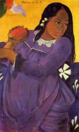 woman with a mango 1892