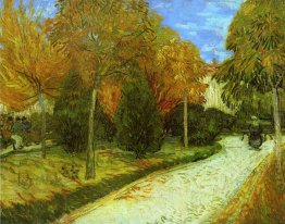 Path In The Park At Arles 1888