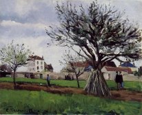 apple trees at pontoise 1868