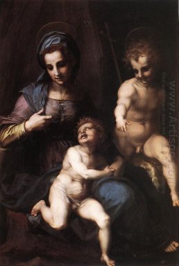 Madonna y el Niño con el joven San Juan