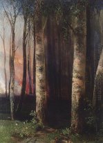 fire in woods 1883