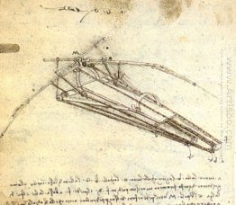 One Of Leonardo Da Vinci S Designs For An Ornithopter