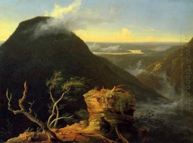 Solig morgon på Hudson River 1827