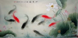 Fish&Lotus - Chinese Painting