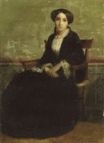 Portrait Of Genevieve Celine 1850